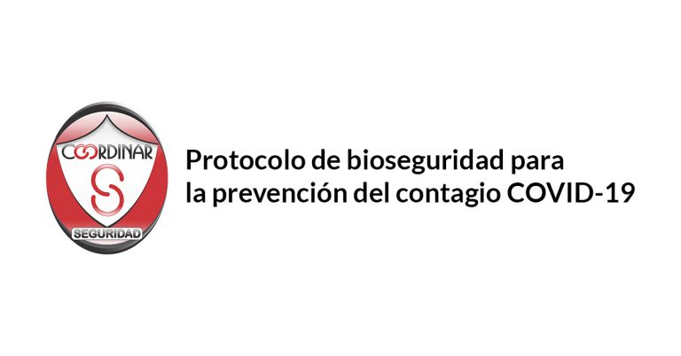 Protocolo de bioseguridad para la prevención del contagio COVID-19